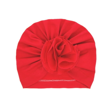 Relanfenk Baby Hats Boy Girl Solid Knotted Beanie Headwear Cap Accessories Hat