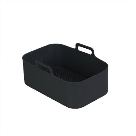 Air Fryer Silicone Pot Square Heat Resistance Air Fryer Liner Oven Accessories Black
Air Fryer Silicone Pot Square Heat Resistance Air Fryer Liner Oven Accessories Black