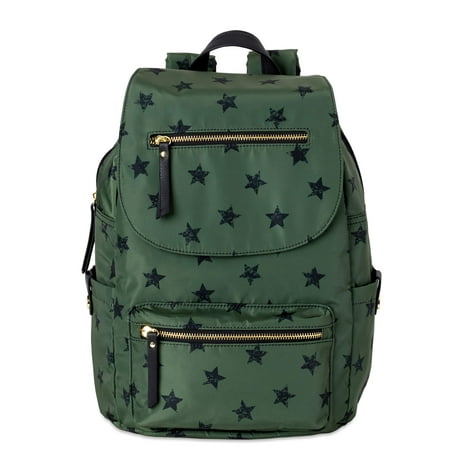 No Boundaries Women’s Nylon Cargo Backpack, Sea Turtle Star