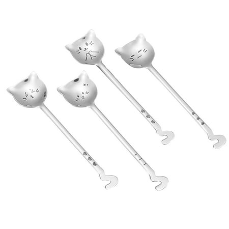 Reduced!Samansag 4pcs/set Stainless Steel Ice Cream Tea Dessert Coffee Spoon Home Office Cute Cat
Reduced!Samansag 4pcs/set Stainless Steel Ice Cream Tea Dessert Coffee Spoon Home Office Cute Cat
