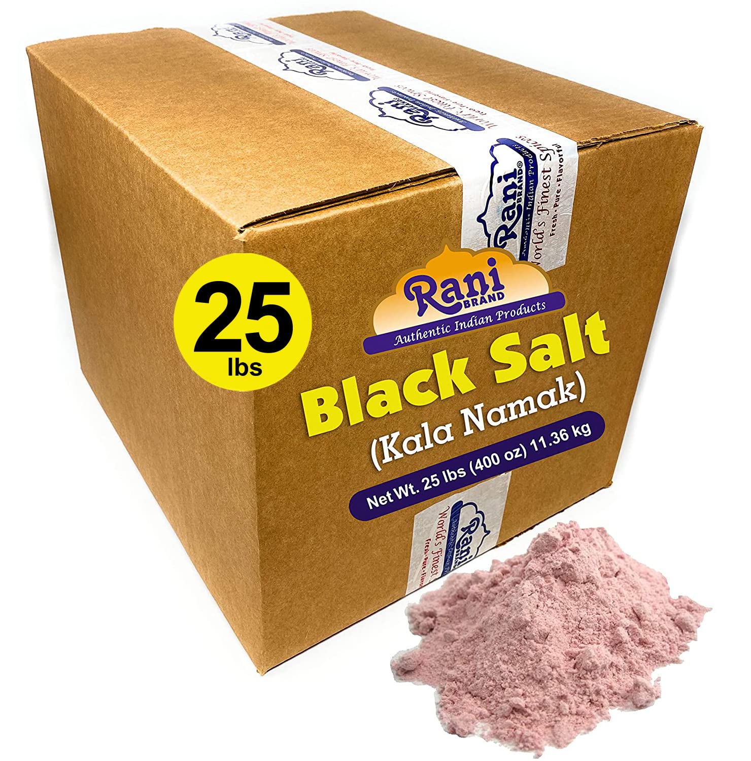 Buy Rani Black Salt Powder Kala Namak Mineral 400oz 25lbs 11 36kg