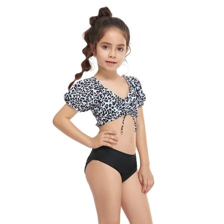 Toddler Baby Kids Little Girls Ruffles Leopard Printed 2PCS Swimsuit Lovely Sweet Bathing Suit Beachwear Swimwear Holiday Bikini Set
Toddler Baby Kids Little Girls Ruffles Leopard Printed 2PCS Swimsuit Lovely Sweet Bathing Suit Beachwear Swimwear Holiday Bikini Set