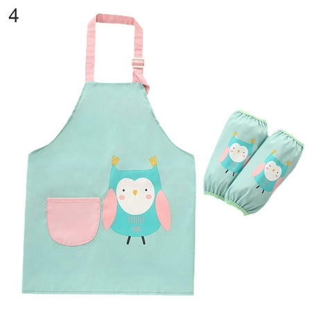 WindC 1 Set Kids Apron Kit Waterproof Convenient Polyester Shrink Resistant Children Pinafore Set for Drawing
WindC 1 Set Kids Apron Kit Waterproof Convenient Polyester Shrink Resistant Children Pinafore Set for Drawing