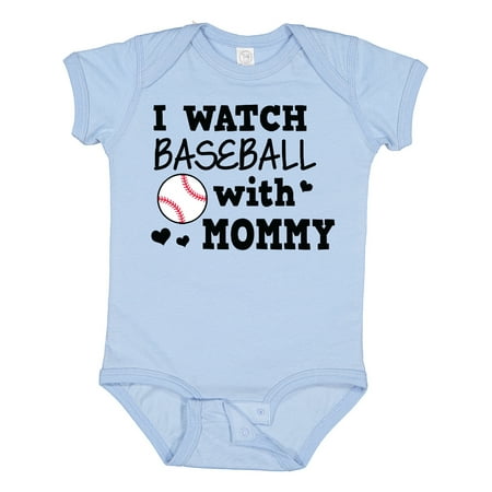 Inktastic I Watch Baseball with My Mommy Gift Baby Boy or Baby Girl Bodysuit
Inktastic I Watch Baseball with My Mommy Gift Baby Boy or Baby Girl Bodysuit