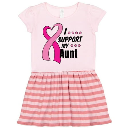 Inktastic Breast Cancer Awareness I Support My Aunt with Pink Ribbon Gift Toddler Girl Dress
Inktastic Breast Cancer Awareness I Support My Aunt with Pink Ribbon Gift Toddler Girl Dress