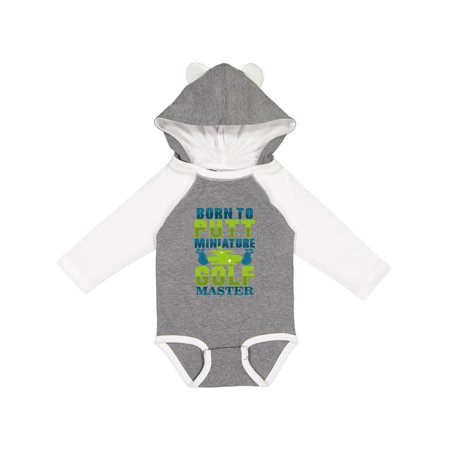 Inktastic Miniature Golf Master Born To Putt Gift Baby Boy or Baby Girl Long Sleeve Bodysuit
Inktastic Miniature Golf Master Born To Putt Gift Baby Boy or Baby Girl Long Sleeve Bodysuit