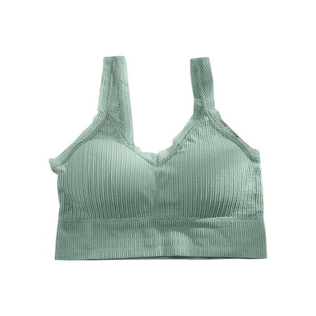 Bigersell Bra and Panty Sets for Women Fashion Women Bra Solid Vest Camisole Breathable Push Up Tops Underwear Women s Plus Size Sports Bra Female Style 2974 Green
Bigersell Bra and Panty Sets for Women Fashion Women Bra Solid Vest Camisole Breathable Push Up Tops Underwear Women s Plus Size Sports Bra Female Style 2974 Green