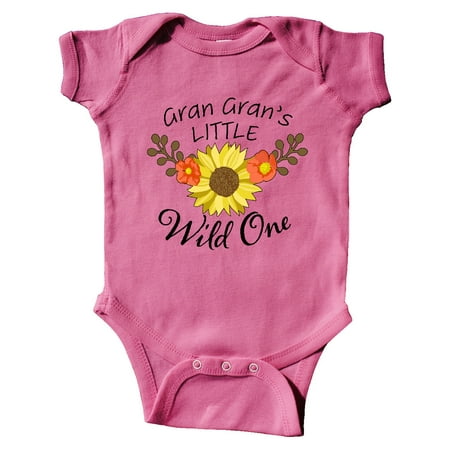 Inktastic Gran Gran s Little Wild 1 with Beautiful Sunflower Gift Baby Boy or Baby Girl Bodysuit
Inktastic Gran Gran s Little Wild 1 with Beautiful Sunflower Gift Baby Boy or Baby Girl Bodysuit