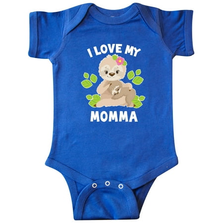 Inktastic Cute Sloth I Love My Momma with Green Leaves Gift Baby Boy or Baby Girl Bodysuit
Inktastic Cute Sloth I Love My Momma with Green Leaves Gift Baby Boy or Baby Girl Bodysuit