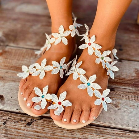 Cathalem Daisy Sandals for Women Fashion Breathable Casual Shoes Roman Diamond Sandals Animal Print Sandals for Women Size 8 White 9.5
Cathalem Daisy Sandals for Women Fashion Breathable Casual Shoes Roman Diamond Sandals Animal Print Sandals for Women Size 8 White 9.5