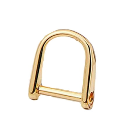 QUSENLON Small Compact Screw in D-Rings for Creative D-Shaped Metal Hoop Locking Use for for Key Holder Belt Fob Purse Replacemen
QUSENLON Small Compact Screw in D-Rings for Creative D-Shaped Metal Hoop Locking Use for for Key Holder Belt Fob Purse Replacemen