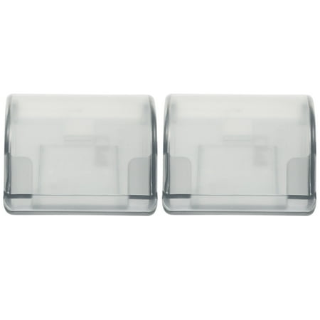 2pcs Razor Holders Bathroom Shaver Holder Wall Mounted Razor Rack Razor Shelf