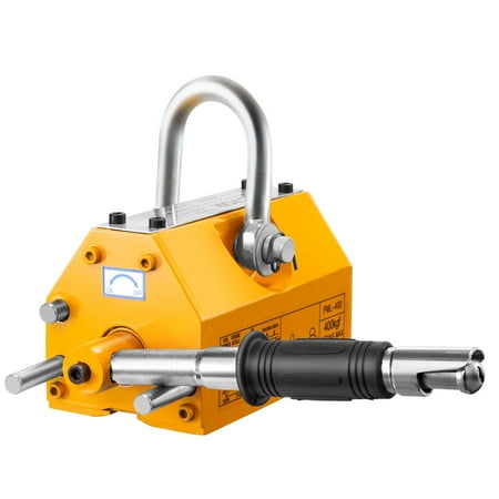 VEVOR Magnetic Lifter 880 lbs Capacity Heavy Duty Neodymium Lifting Magnet with Release for Hoist Crane and More
VEVOR Magnetic Lifter 880 lbs Capacity Heavy Duty Neodymium Lifting Magnet with Release for Hoist Crane and More