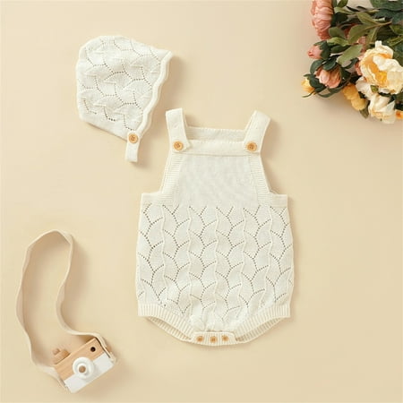 NECHOLOGY Baby Knit Romper Cotton Sleeveless Boy Girl Sweater Clothes Baby Bodysuit With Cute Girls Jackets Sweater Beige 9-12 Months
NECHOLOGY Baby Knit Romper Cotton Sleeveless Boy Girl Sweater Clothes Baby Bodysuit With Cute Girls Jackets Sweater Beige 9-12 Months