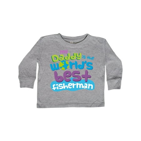 Inktastic Fishing Worlds Best Fisherman Daddy Gift Toddler Boy or Toddler Girl Long Sleeve T-Shirt
Inktastic Fishing Worlds Best Fisherman Daddy Gift Toddler Boy or Toddler Girl Long Sleeve T-Shirt