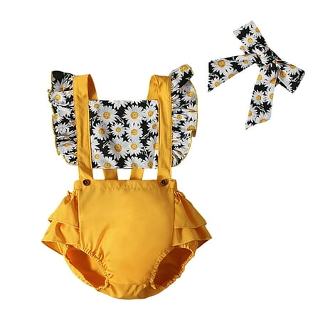 Girl Little Daisy Printed Suit Summer Small Flying Sleeve Headband With Short Top Suspenders Shorts Suit 2PCS Set Outfits Sets Baby Fashion Dailywear Child Clothing
Girl Little Daisy Printed Suit Summer Small Flying Sleeve Headband With Short Top Suspenders Shorts Suit 2PCS Set Outfits Sets Baby Fashion Dailywear Child Clothing
