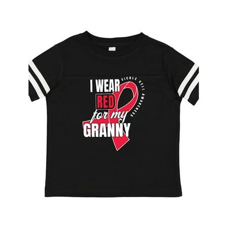 Inktastic Sickle Cell Awareness I Wear Red For My Granny Gift Toddler Boy or Toddler Girl T-Shirt
Inktastic Sickle Cell Awareness I Wear Red For My Granny Gift Toddler Boy or Toddler Girl T-Shirt