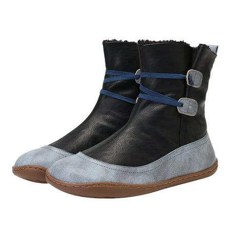Christmas Fashion Womens Flats Non-Slip Leather Lace-up Round Toe Casual Shoes Ankle Boots
Christmas Fashion Womens Flats Non-Slip Leather Lace-up Round Toe Casual Shoes Ankle Boots