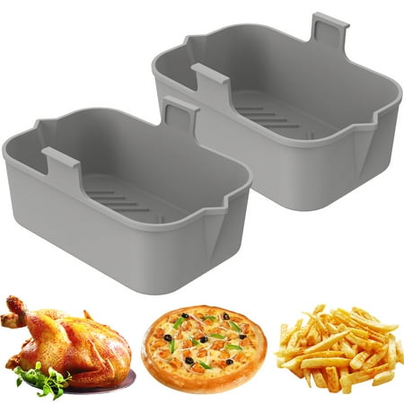 Daruoand 2Pcs Air Fryer Silicone Pot with Handle Reusable Heat Resistant Air Fryer Liner 7.7x5Inch
Daruoand 2Pcs Air Fryer Silicone Pot with Handle Reusable Heat Resistant Air Fryer Liner 7.7x5Inch