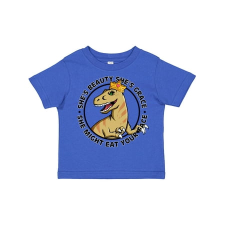 Inktastic Raptor Princess She s Beauty and Grace She Might Eat Your Face Gift Toddler Toddler Girl T-Shirt
Inktastic Raptor Princess She s Beauty and Grace She Might Eat Your Face Gift Toddler Toddler Girl T-Shirt