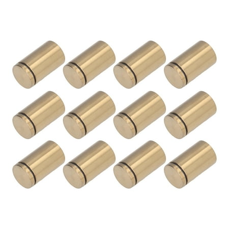 Standoff Screws Standoff Mounts Nail Electroplated Brushed Gold 1inx2in Stainless Steel 12Set For Wood For Indoor
Standoff Screws Standoff Mounts Nail Electroplated Brushed Gold 1inx2in Stainless Steel 12Set For Wood For Indoor
