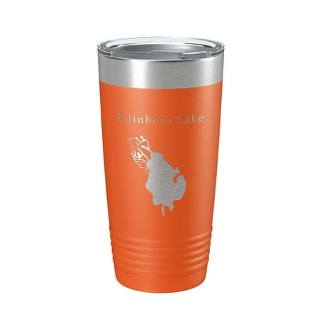 Edinboro Lake Map Tumbler Travel Mug Insulated Laser Engraved Coffee Cup Pennsylvania 20 oz Orange
Edinboro Lake Map Tumbler Travel Mug Insulated Laser Engraved Coffee Cup Pennsylvania 20 oz Orange