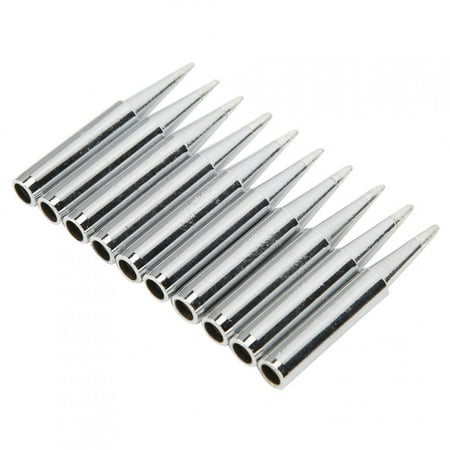 Henmomu Solder Tips 10Pcs 900M‑T‑B Lead‑Free Soldering Solder Iron Tips Replacement Soldering Accessory Iron Tip
Henmomu Solder Tips 10Pcs 900M‑T‑B Lead‑Free Soldering Solder Iron Tips Replacement Soldering Accessory Iron Tip
