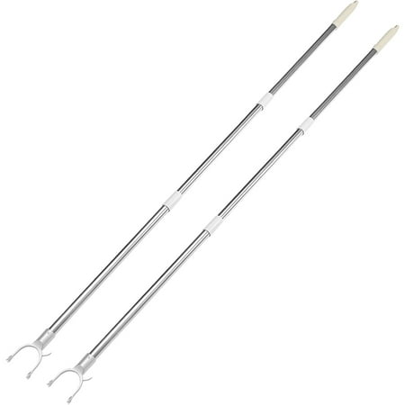 2 Pcs Stitching Clothes Rail Reaching Rod Splicable Clothing Pole Telescopic Clothesline Stick Closet
2 Pcs Stitching Clothes Rail Reaching Rod Splicable Clothing Pole Telescopic Clothesline Stick Closet