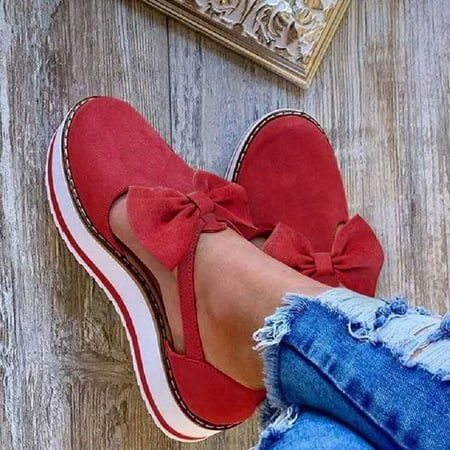 Medcursor Women Shoes Women s Breathable Flat Round Toe Bow Buckle Strap Pumps Casual Single Shoes
Medcursor Women Shoes Women s Breathable Flat Round Toe Bow Buckle Strap Pumps Casual Single Shoes