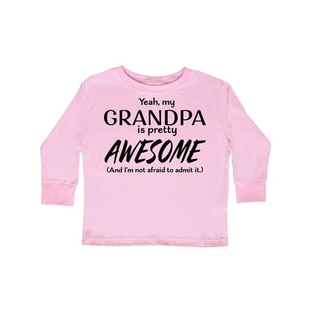 Inktastic Yeah My Grandpa is Pretty Awesome Gift Toddler Boy or Toddler Girl Long Sleeve T-Shirt
Inktastic Yeah My Grandpa is Pretty Awesome Gift Toddler Boy or Toddler Girl Long Sleeve T-Shirt