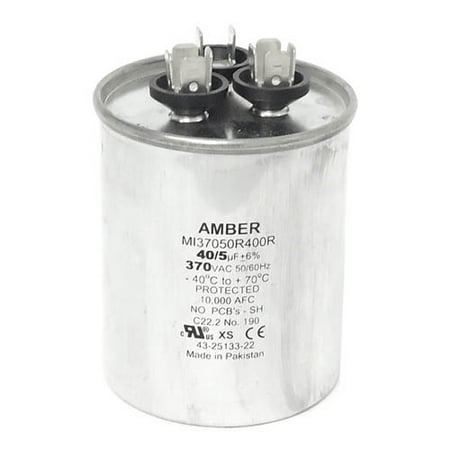 43-23204-26 - OEM Rheem Upgraded Replacement Capacitor 40 + 5 uf 370