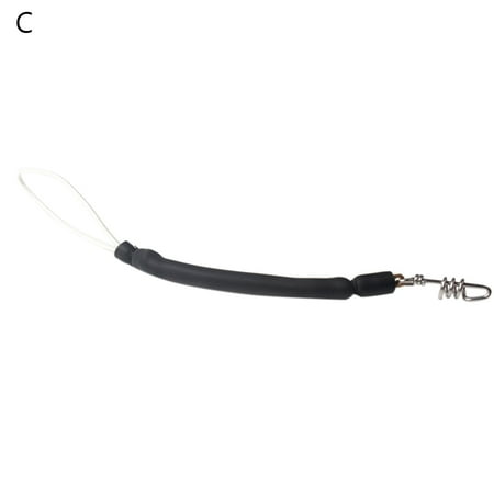 12cm Spearfishing Accessories Shockcord Rubber Bungee 10mm with Swivel/Snap