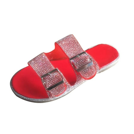 Women s Fashion Casual Flat Beach Comfortable Slip On Slippers Shoes