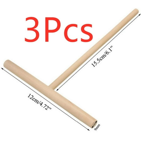3pcs Wooden Round Rake Batter Pancake Crepe Spreader Kitchen DIY Tools Stick Home Kitchen Tool
3pcs Wooden Round Rake Batter Pancake Crepe Spreader Kitchen DIY Tools Stick Home Kitchen Tool