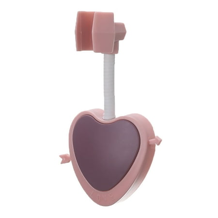 Universal Adjustable Shower Bracket Punch Free Wall Mount Stand Bathroom Supplie Shower Plastic Pink