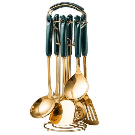 7-Piece Elegant 304 Stainless Steel Silverware Set For 304 Stainless Steel Kitchen Utensils Set Soup Spoon Filter Soup Powder Grilled Cooking Kitchenware Set(black pink green white)
7-Piece Elegant 304 Stainless Steel Silverware Set For 304 Stainless Steel Kitchen Utensils Set Soup Spoon Filter Soup Powder Grilled Cooking Kitchenware Set(black pink green white)