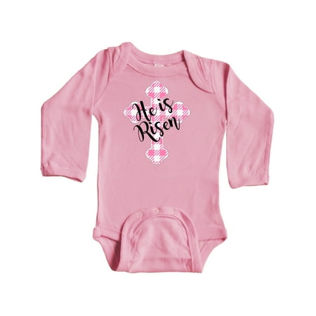 Inktastic He is Risen Pink Plaid Cross Gift Baby Boy or Baby Girl Long Sleeve Bodysuit
Inktastic He is Risen Pink Plaid Cross Gift Baby Boy or Baby Girl Long Sleeve Bodysuit