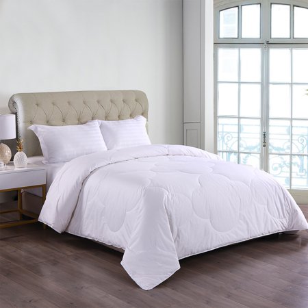 Cottonloft Cloud Stitch Sustainable Cotton Filled Medium Warmth Breathable Hypoallergenic Comforter - King