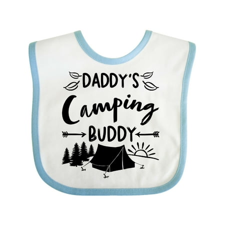 Inktastic Daddys Camping Buddy Gift Baby Boy or Baby Girl Bib 
Inktastic Daddys Camping Buddy Gift Baby Boy or Baby Girl Bib