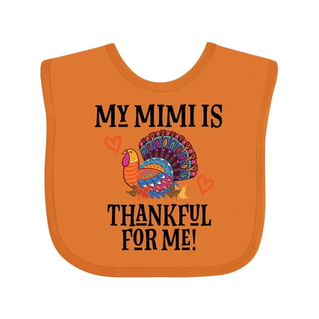 Inktastic Thanksgiving Mimi Thankful for Me Turkey Gift Baby Boy or Baby Girl Bib
Inktastic Thanksgiving Mimi Thankful for Me Turkey Gift Baby Boy or Baby Girl Bib