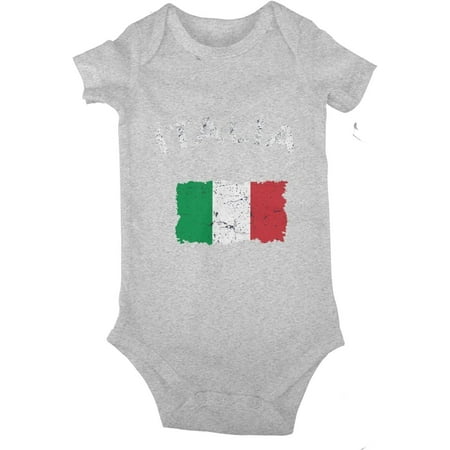 Vintage Italian Flag Baby Jersey Bodysuit Romper Jumpsuit Short Sleeve T-Shirt Playsuit 
Vintage Italian Flag Baby Jersey Bodysuit Romper Jumpsuit Short Sleeve T-Shirt Playsuit