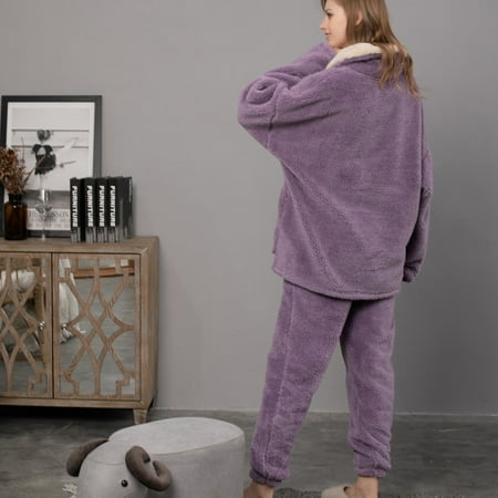 Women S Sleepwear Women S Sleepwear Long Sleeve Hooded Pajamas Two Piece Set Home Service Womens Sleepwear Polyester Purple M
Women S Sleepwear Women S Sleepwear Long Sleeve Hooded Pajamas Two Piece Set Home Service Womens Sleepwear Polyester Purple M