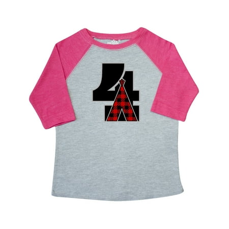Inktastic 4th Birthday Buffalo Plaid Teepee Gift Toddler Boy or Toddler Girl T-Shirt
Inktastic 4th Birthday Buffalo Plaid Teepee Gift Toddler Boy or Toddler Girl T-Shirt
