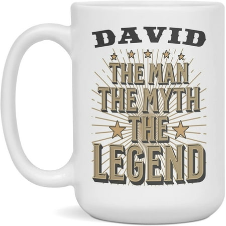 Personalized Mug For David The Man The Myth The Legend David Mug 15-Ounce White
Personalized Mug For David The Man The Myth The Legend David Mug 15-Ounce White