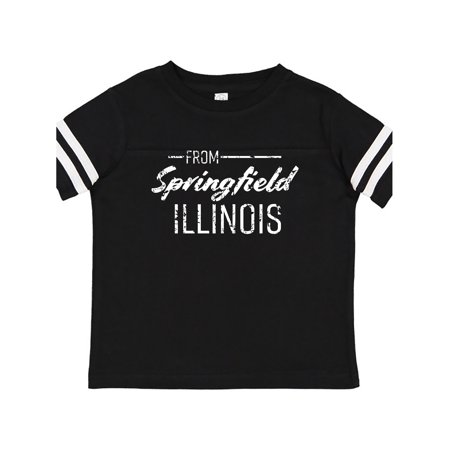 Inktastic From Springfield Illinois in White Distressed Text Gift Toddler Boy or Toddler Girl T-Shirt
Inktastic From Springfield Illinois in White Distressed Text Gift Toddler Boy or Toddler Girl T-Shirt