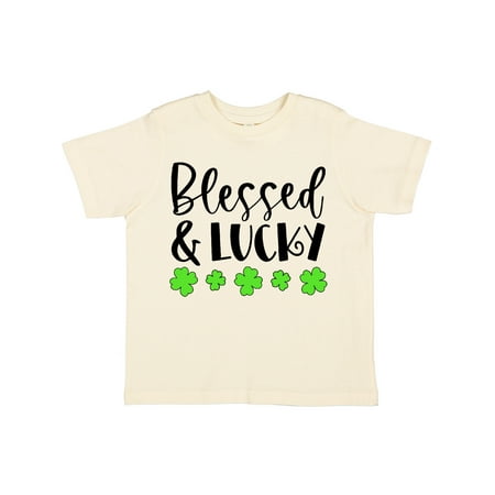 Inktastic Blessed and Lucky 4 Leaf Clovers St. Patrick s Day Gift Toddler Boy or Toddler Girl T-Shirt
Inktastic Blessed and Lucky 4 Leaf Clovers St. Patrick s Day Gift Toddler Boy or Toddler Girl T-Shirt
