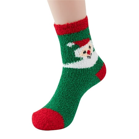 Uorcsa Party Soft Skin Friendly Thicker Coral Fleece Comfortable Quick Drying Cute Socks Green
Uorcsa Party Soft Skin Friendly Thicker Coral Fleece Comfortable Quick Drying Cute Socks Green