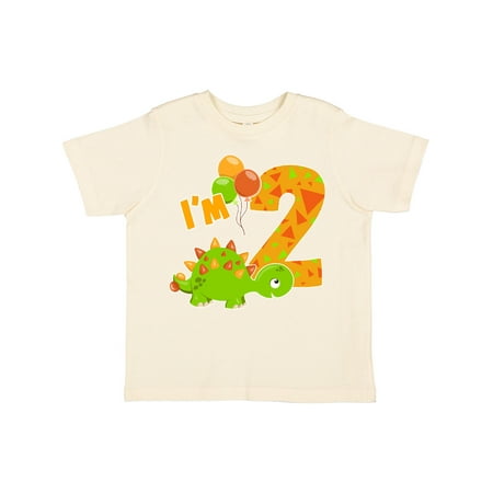 Inktastic Happy Dinosaur Second Birthday-green Gift Toddler Boy or Toddler Girl T-Shirt
Inktastic Happy Dinosaur Second Birthday-green Gift Toddler Boy or Toddler Girl T-Shirt