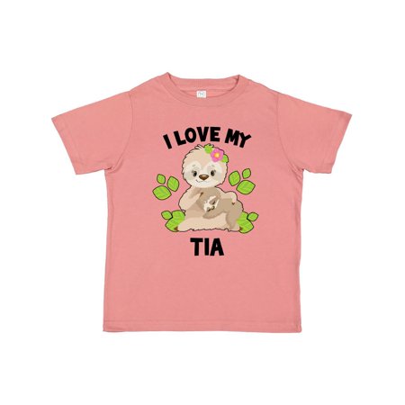 Inktastic Cute Sloth I Love My Tia with Green Leaves Gift Toddler Boy or Toddler Girl T-Shirt
Inktastic Cute Sloth I Love My Tia with Green Leaves Gift Toddler Boy or Toddler Girl T-Shirt