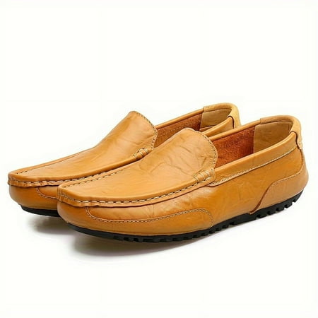 SHZHRUKUNSHM Solid Lightweight Wear-resistant Slip On Driving Mocs with Split Cow Uppers - Perfect Casual Shoes for Outdoor Walking and Office Daily Wear
SHZHRUKUNSHM Solid Lightweight Wear-resistant Slip On Driving Mocs with Split Cow Uppers - Perfect Casual Shoes for Outdoor Walking and Office Daily Wear